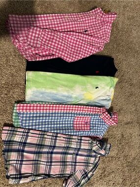 Bundle of 5 Polo Ralph Lauren Shirts